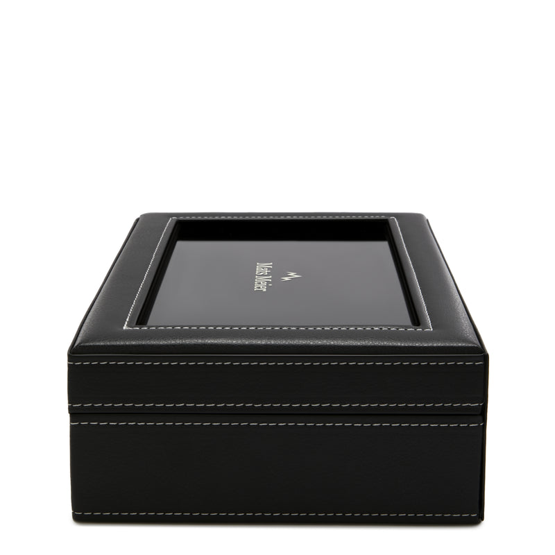 Mats Meier Mont Fort Zwarte Horlogebox voor 8 Horloges MM-Watchbox-1904-zoom-