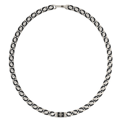 Guess Rebel Moon Silver Necklace JUMN05060JWSTBKT-U