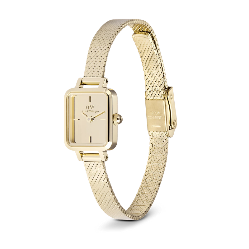 Daniel Wellington Petite&Quadro Mini Reflection Gold Women's Watch DW00100801-zoom-