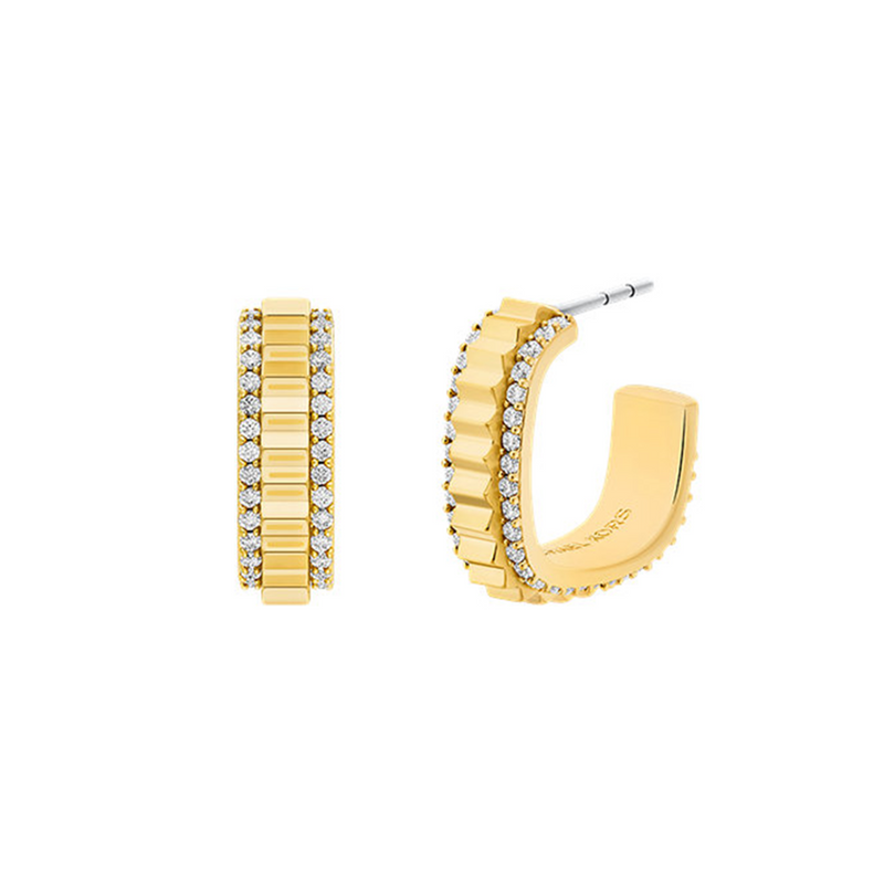 Michael Kors Premium Brass Women's Earrings MKJ8613710-zoom-