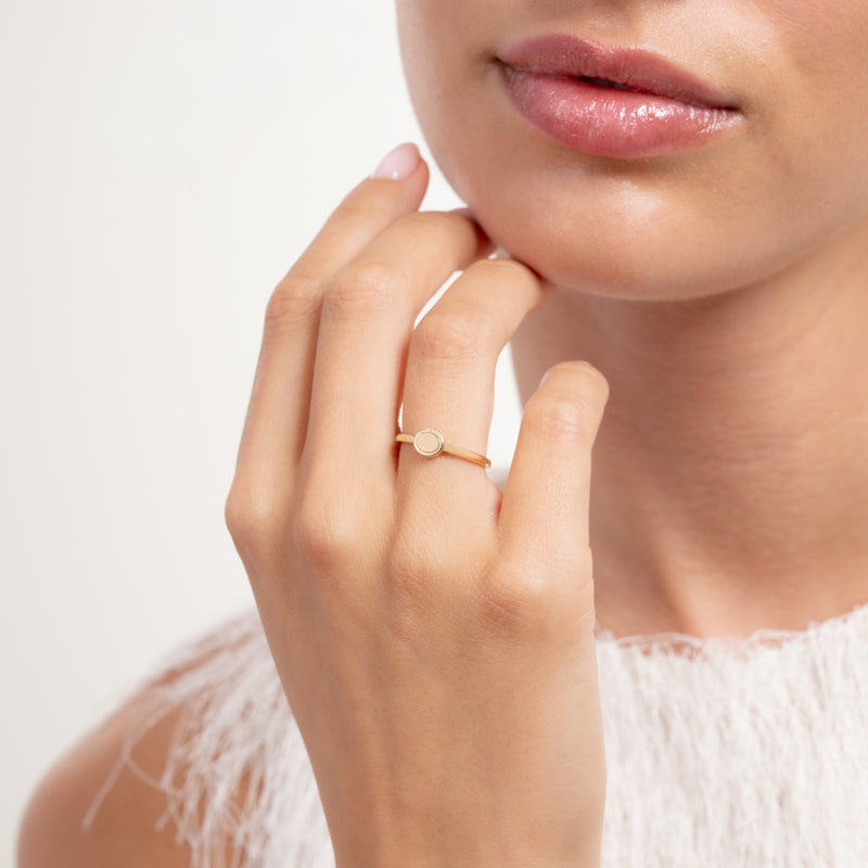 Isabel Bernard Le Marais Adeline 14 Karaat Gouden Ring IB330113-48-zoom-