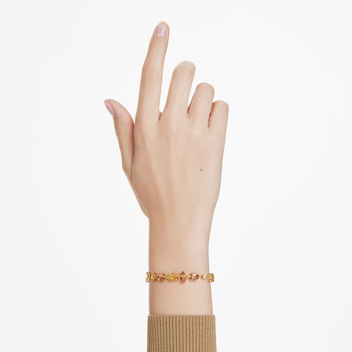 Swarovski Gema Gold Coloured Bracelet 5718072