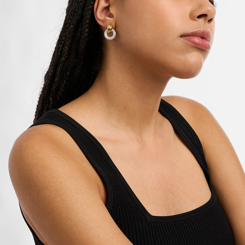 Michael Kors Premium Brass Earrings MKJ8533931-zoom-