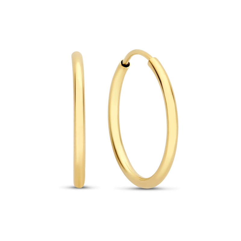 Isabel Bernard Cadeau d'Isabel 14 karaat gouden oorbellen set IB90075-zoom-