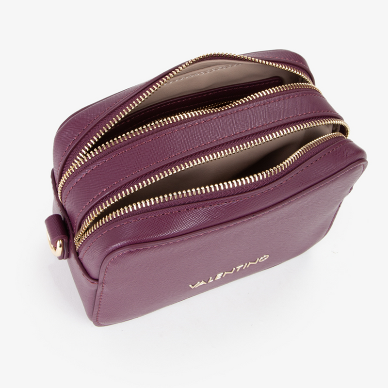 Valentino Bags Zero Re Bordeaux Crossbody Bag VBS7B306PRUGNA-zoom-