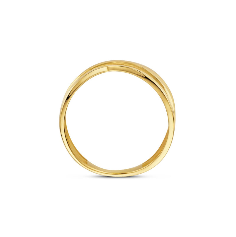Beloro Jewels Della Spiga Pia 9 Karaat Gouden Ring BO330028-48-zoom-