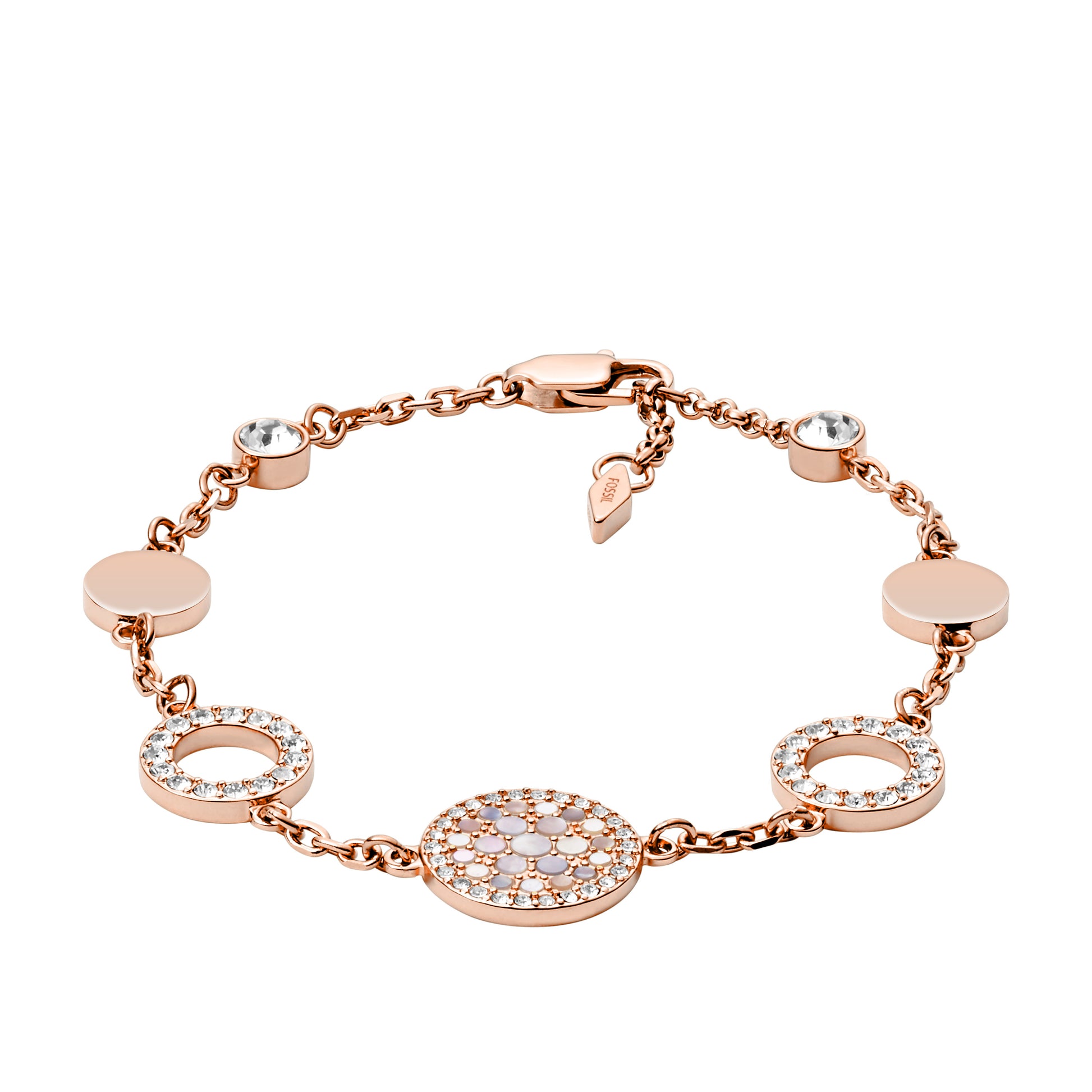 Fossil Rose gold Bracelet JF01739791