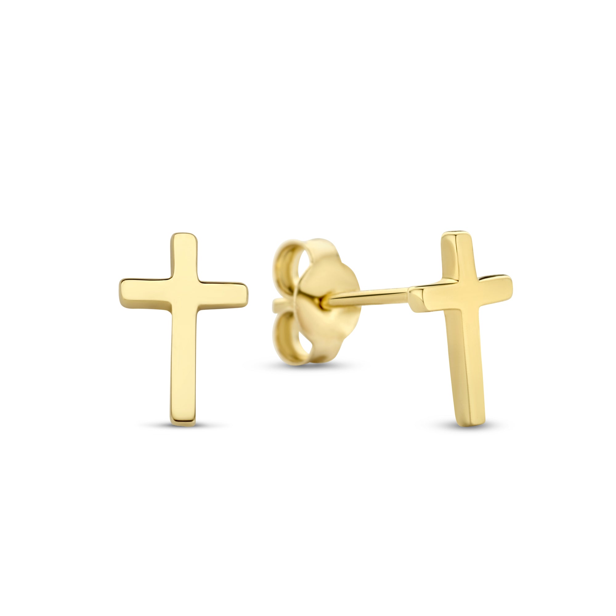 Isabel Bernard Monceau Solange 14 Carat Golden Ear Studs IB360121