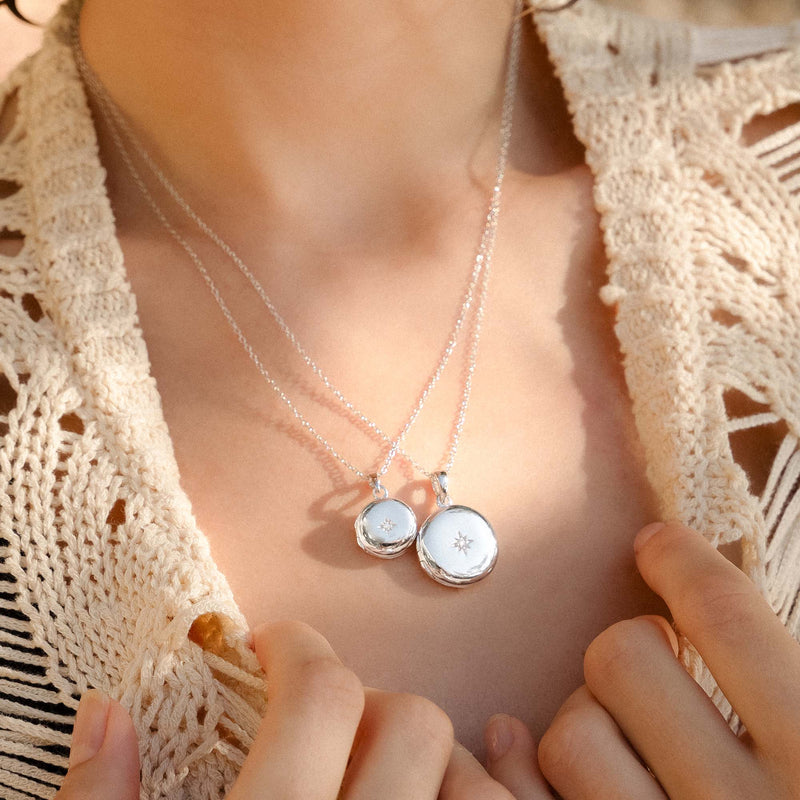 Violet Hamden Sisterhood Memory 925 Sterling Zilveren Ketting met Foto Medaillon VH340027-zoom-