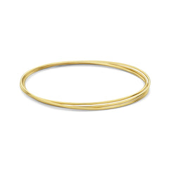 Isabel Bernard Cour d'Honneur Adora 14 Carat Golden Bangle Set IB320110