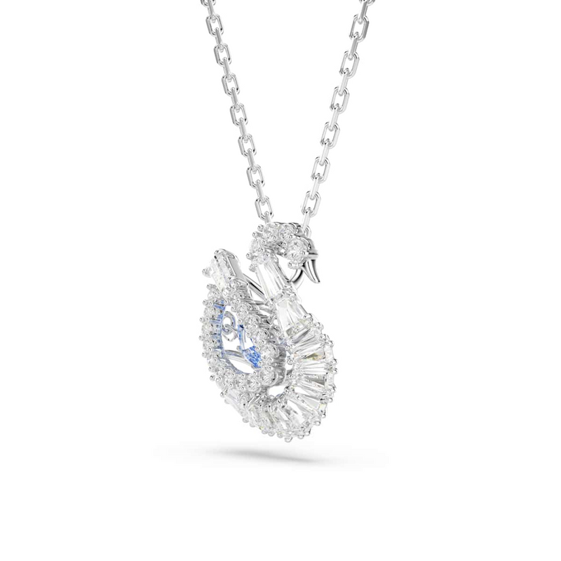 Swarovski Swan Zilveren Ketting 5723389-zoom-