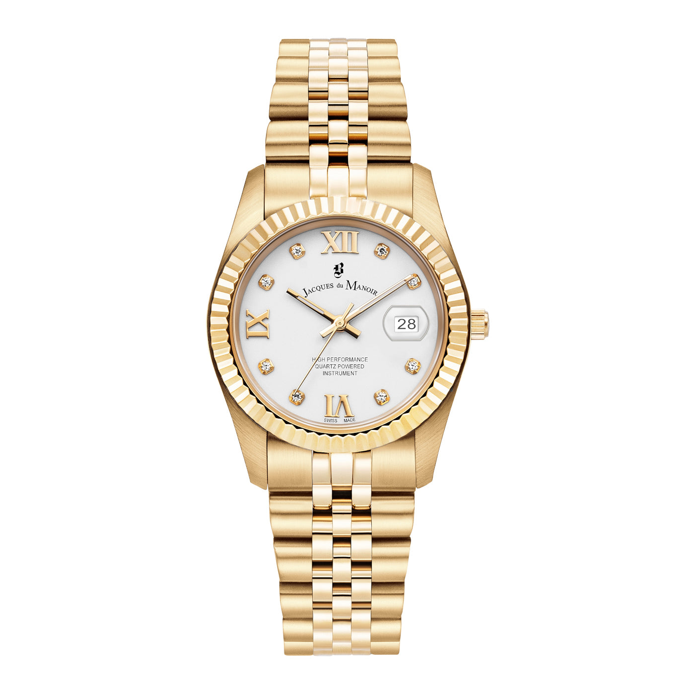 Jacques du Manoir Inspiration Prestige Gold Watch JWL01306