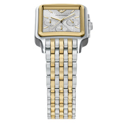 Emporio Armani Rectangular Silver Dial Watch AR11752