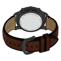 Fossil Neutra Round Black Dial Watch FS6163