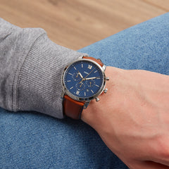 Fossil Neutra Chrono Brown Watch FS5453