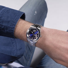 GUESS Connoisseur Silver Watch GW0265G7