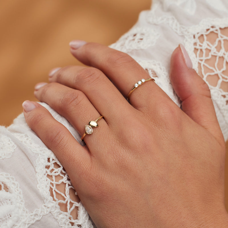 Beloro Jewels Monte Napoleone Stella 9 karaat ring BO330003-56-zoom-