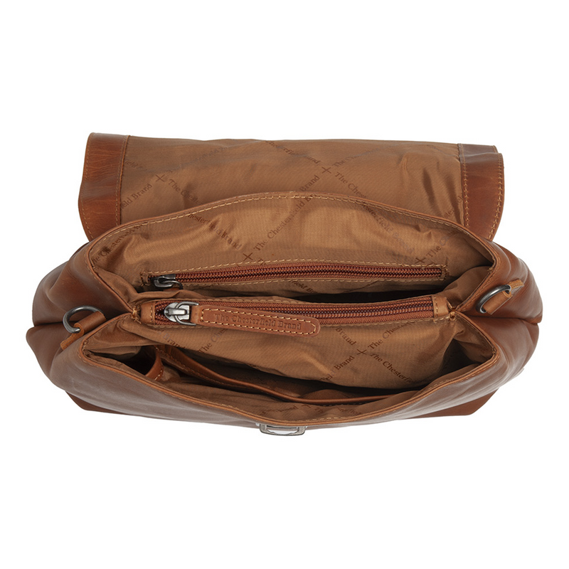 The Chesterfield Brand Angera Leather Cognac Shoulder Bag C48.136431-zoom-