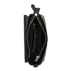 Valentino Bags Zero Black Crossbody Bag VBS7B303NERO