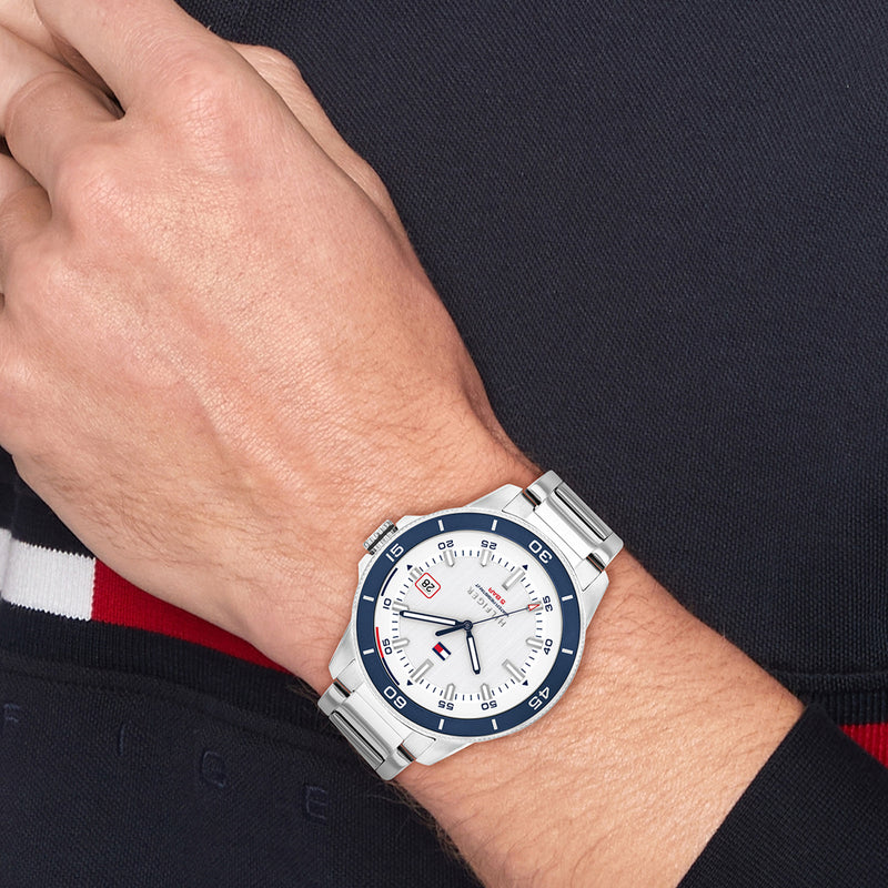 Tommy Hilfiger Zilverkleurig Herenhorloge TH1792227-zoom-