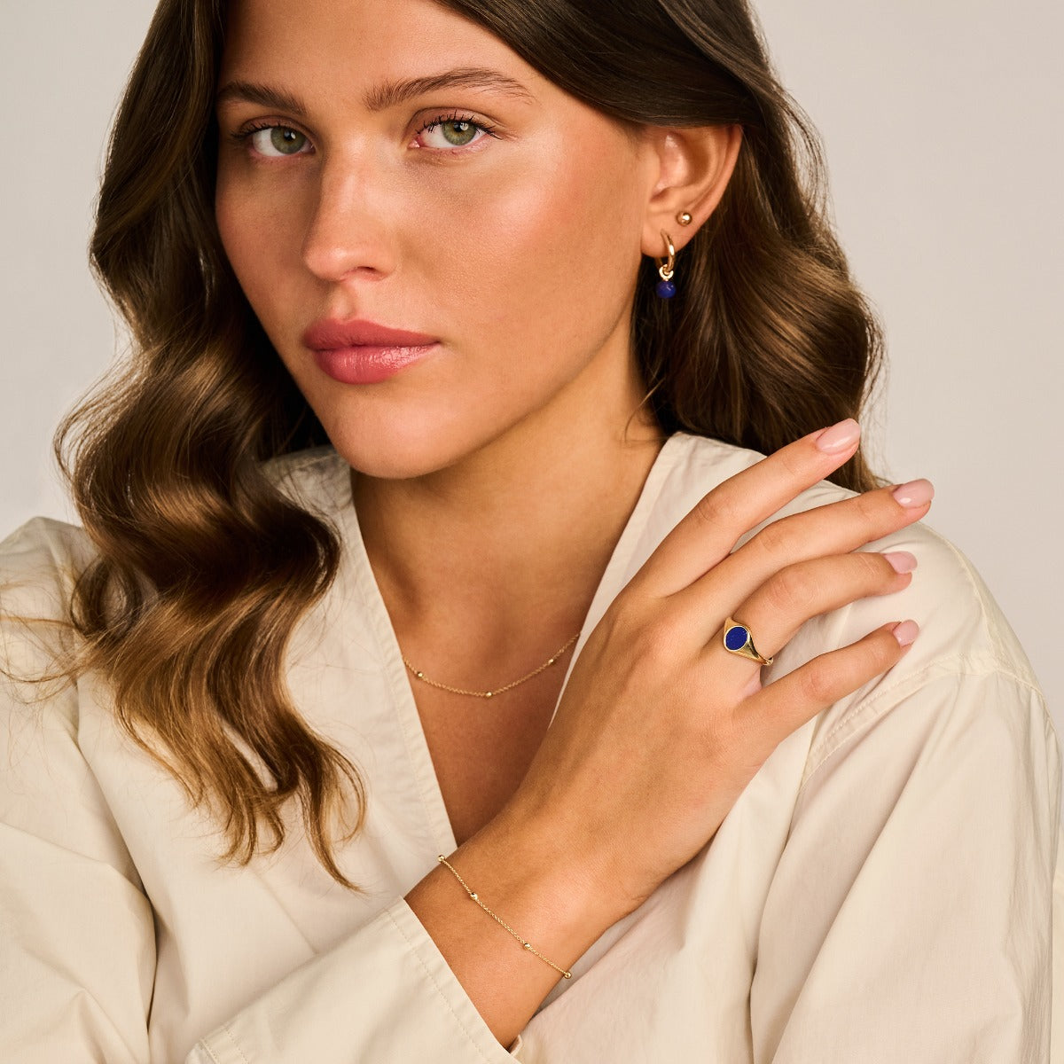 Blush 14 karat gold Necklace 3145YGO