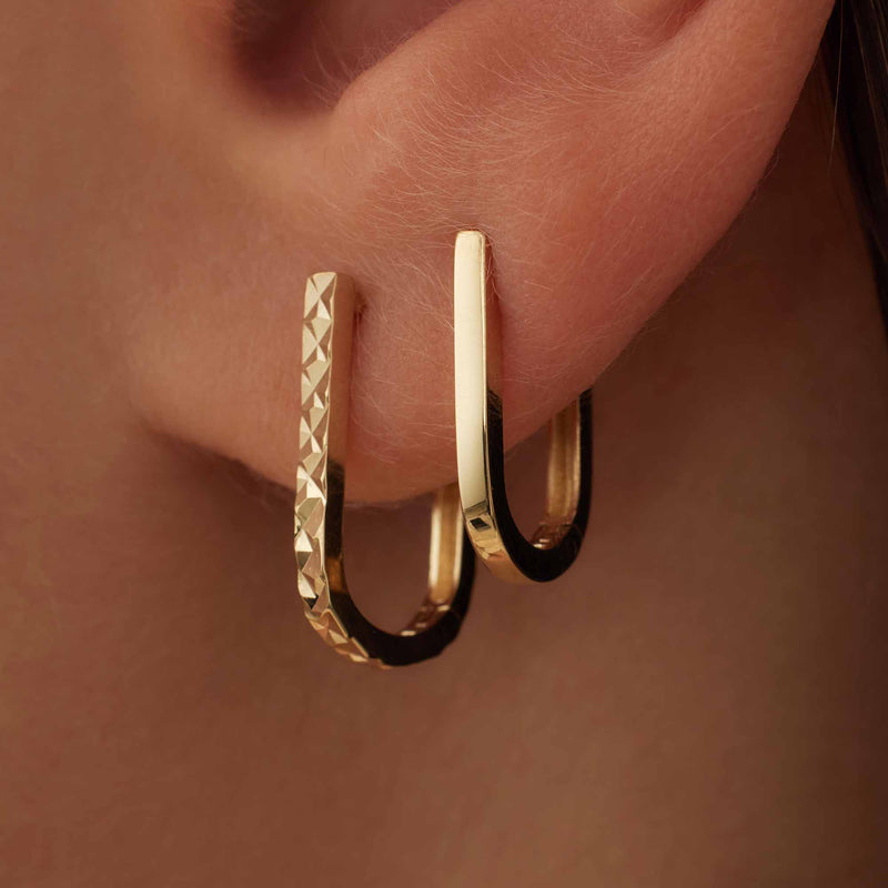 Isabel Bernard Rivoli Aimée 14 Karaat Gouden Oorhangers IB360239-zoom-