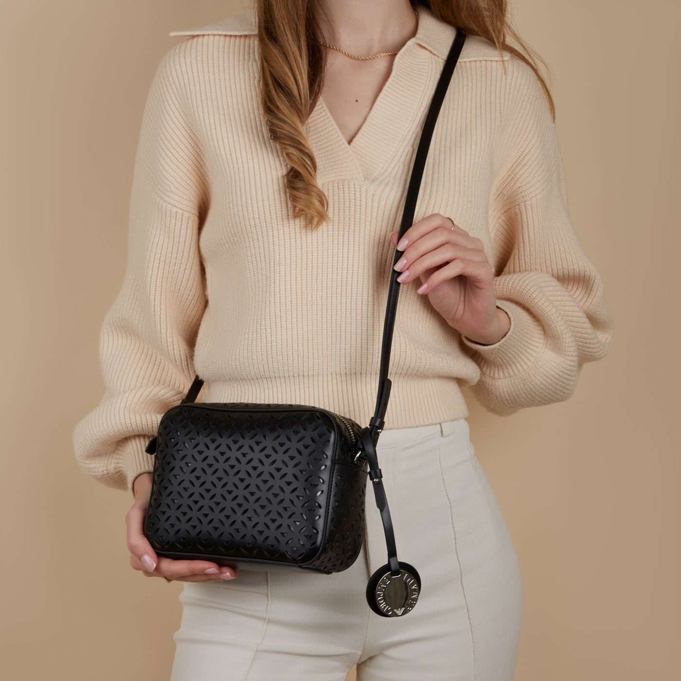 Emporio Armani Black Crossbody Bag Y3B092-YVX3E-80535