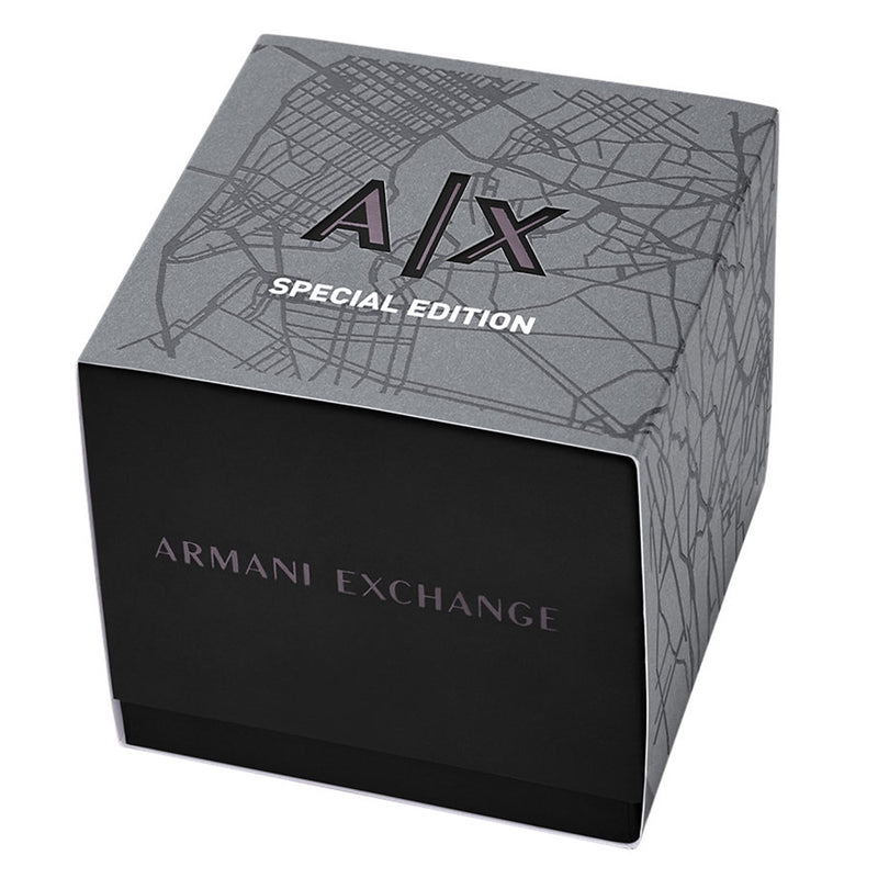 Armani Exchange Sync Round Black Dial Watch AX4295-zoom-