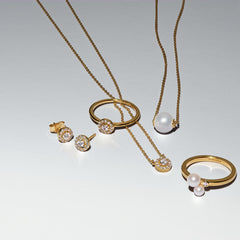 Pandora Timeless 14 Karat Gold Plated Earrings 263019C01