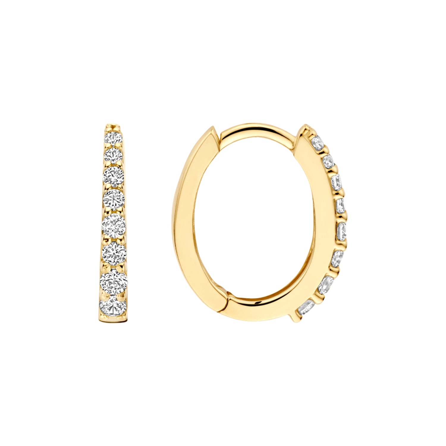 Blush 14 karat gold Earrings 7341YZI