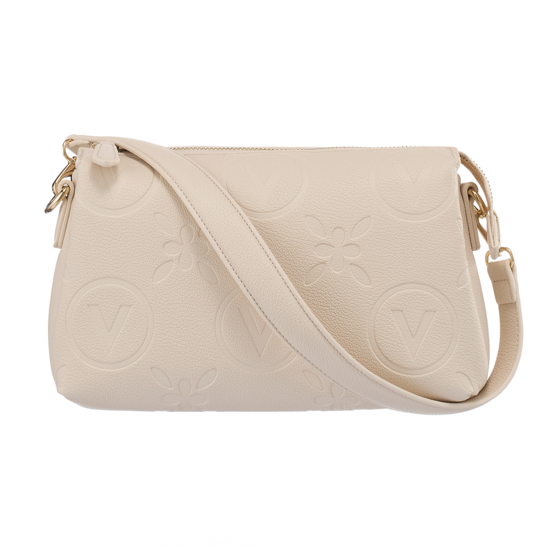 Valentino Bags Samba Re Ecru Shoulder bag VBS8ZG14ECRU-zoom-