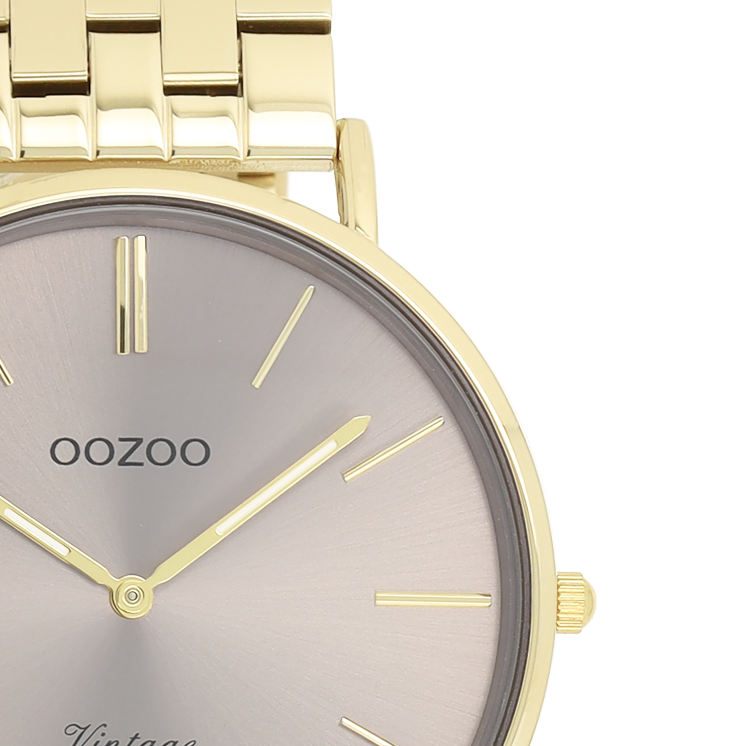 OOZOO Vintage Gold and Taupe Women's Watch C20403