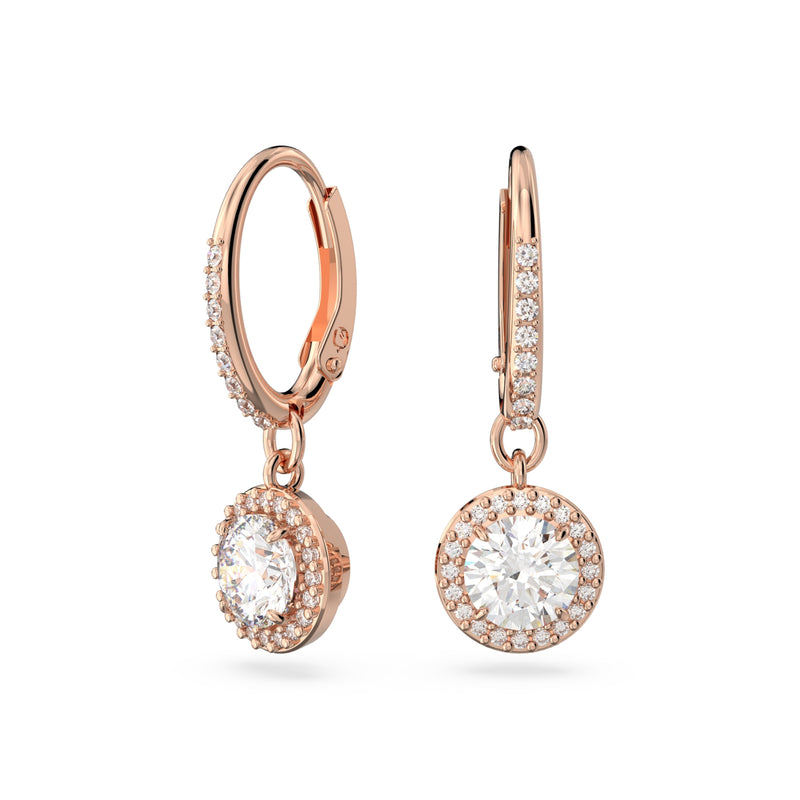 Swarovski Constella Rosegold coloured Earrings 5638769-zoom-