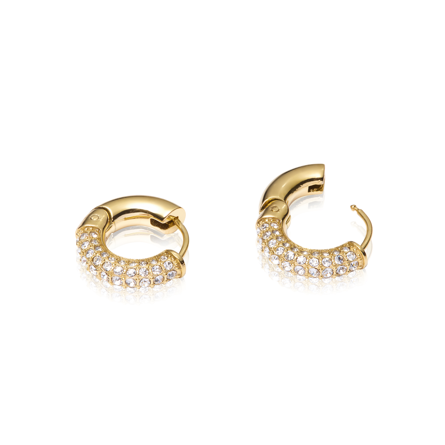 Mockberg Pavé Everyday Medium Hoops MB0192