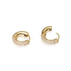 Mockberg Pavé Everyday Medium Hoops MB0192