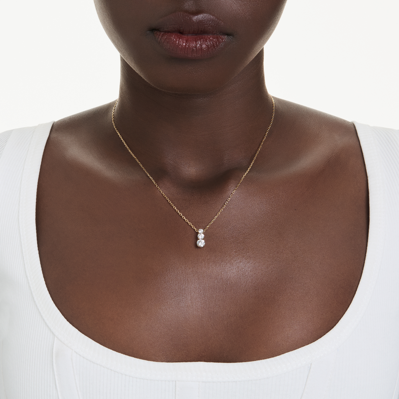 Swarovski Stilla Gold Coloured Necklace 5723298-zoom-