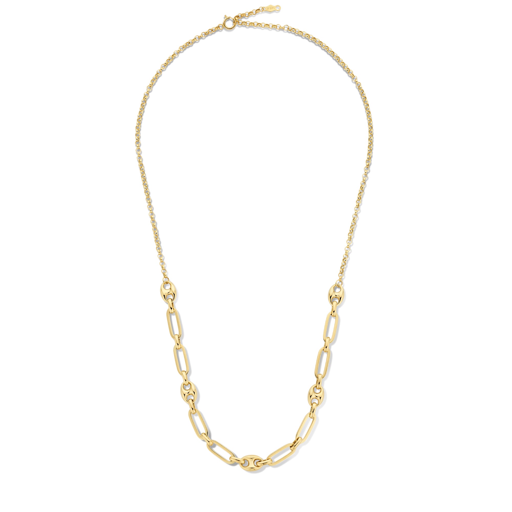 Isabel Bernard Aidee Demie 14 Carat Golden Necklace IB340117