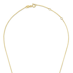 Isabel Bernard De La Paix Inaya 14 Carat Golden Necklace | diamond 0.01 ct | IBD350021