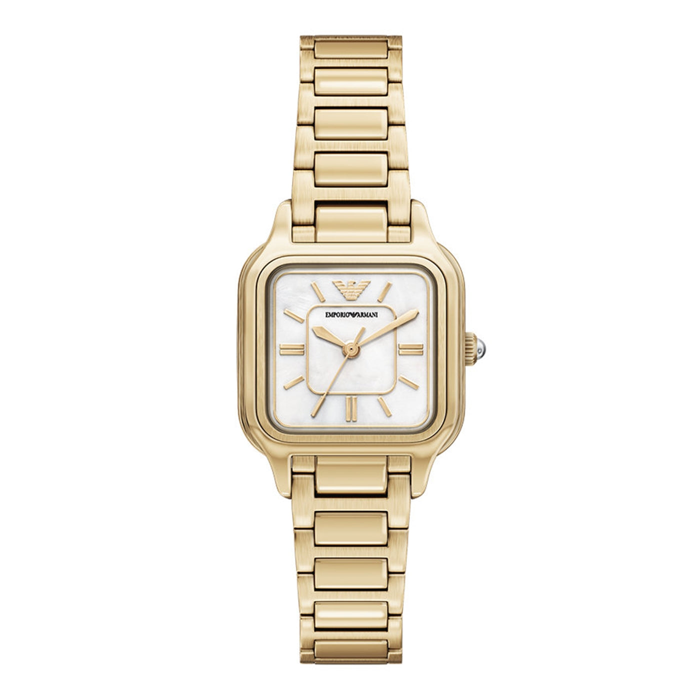 Emporio Armani Square White Dial Watch AR11744