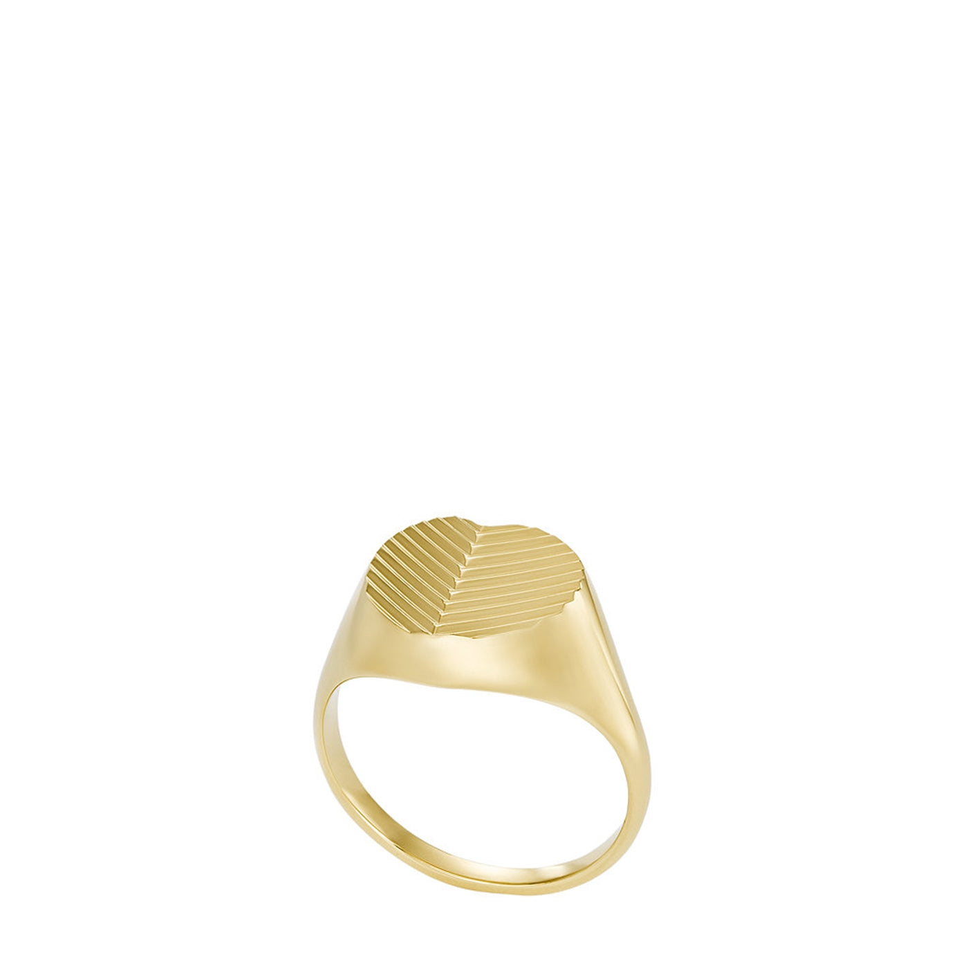 Fossil Harlow Gold-coloured Ring JF04655710-6
