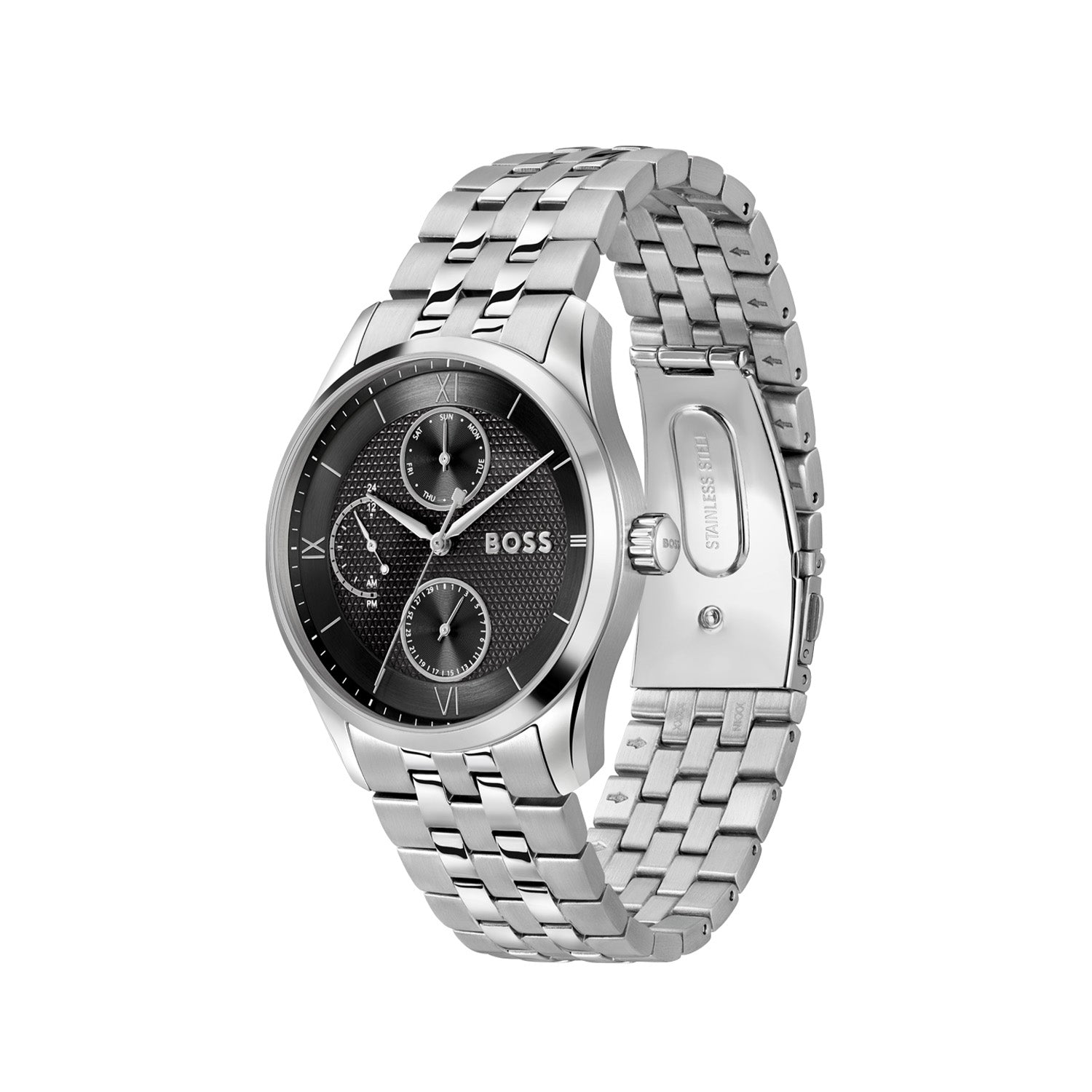 Hugo Boss Principle Master Silver Men's Watch HB1514274