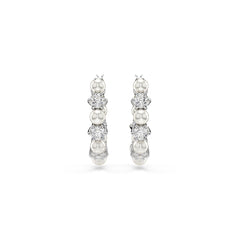 Swarovski Matrix Silver Coloured Ear studs 5709256
