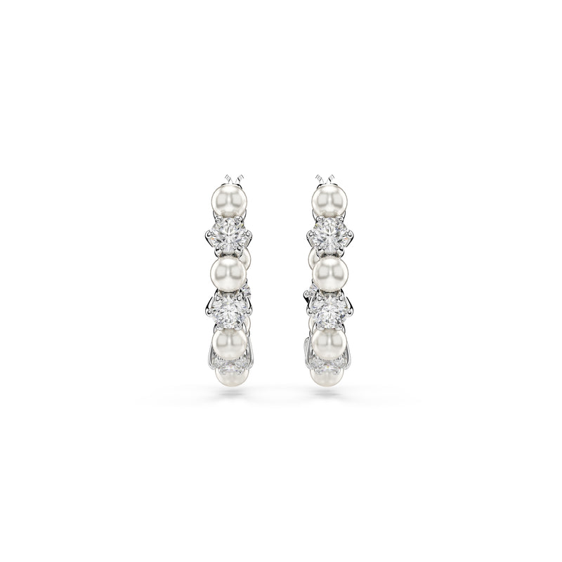 Swarovski Matrix Silver Coloured Ear studs 5709256-zoom-