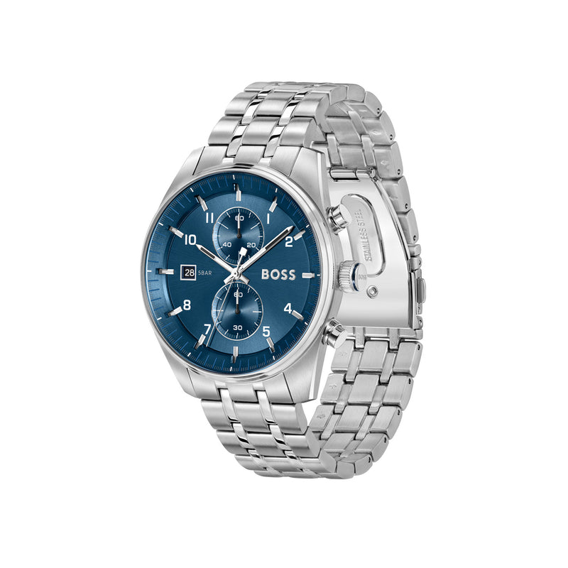 Hugo Boss Skytraveller Silver Men's Watch HB1514216-zoom-