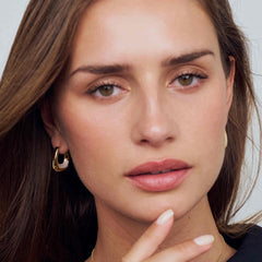 Sif Jakobs Gold Plated Borsa Grande Earrings SJ-E2621-CZ-YG