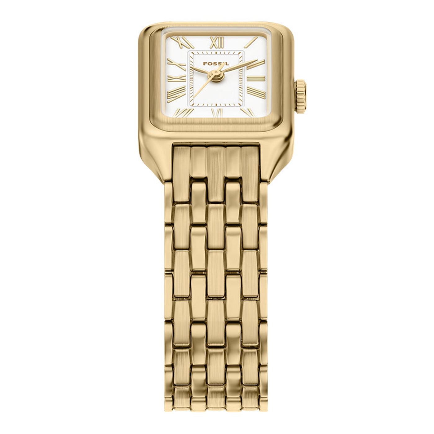 Fossil Raquel Mini Rectangular White Dial Watch ES5467