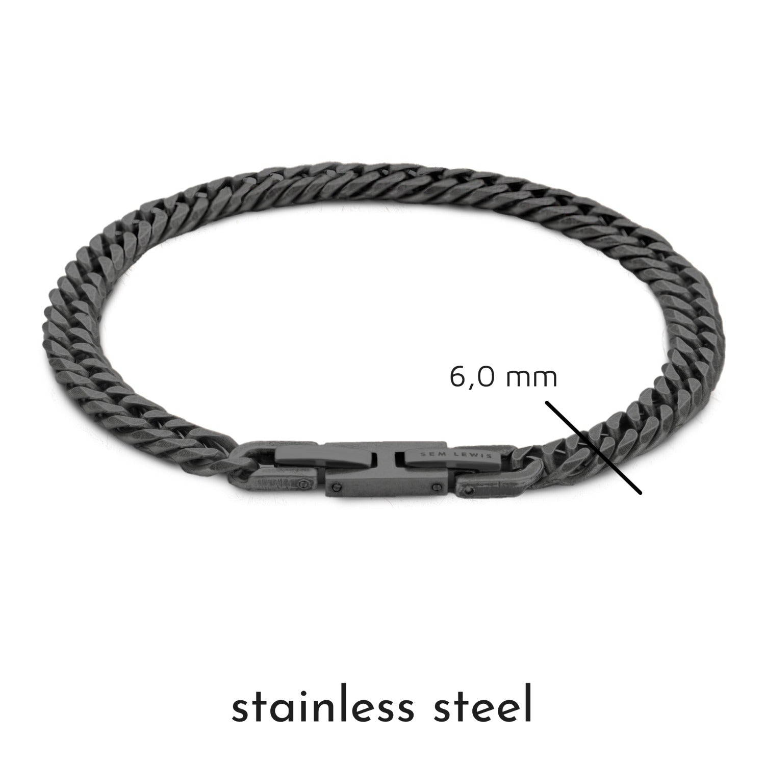 Sem Lewis Battersea Northcote Road Armband Gunmetal SL320022