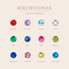 Violet Hamden Venus 925 Sterling Zilveren Goudkleurige Creolen Met Geboortesteen VH360017-MAR