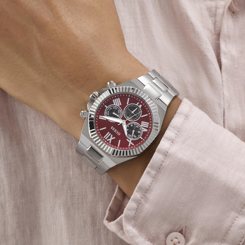 Guess Equity Bordeaux Men's Watch GW0703G7-zoom-