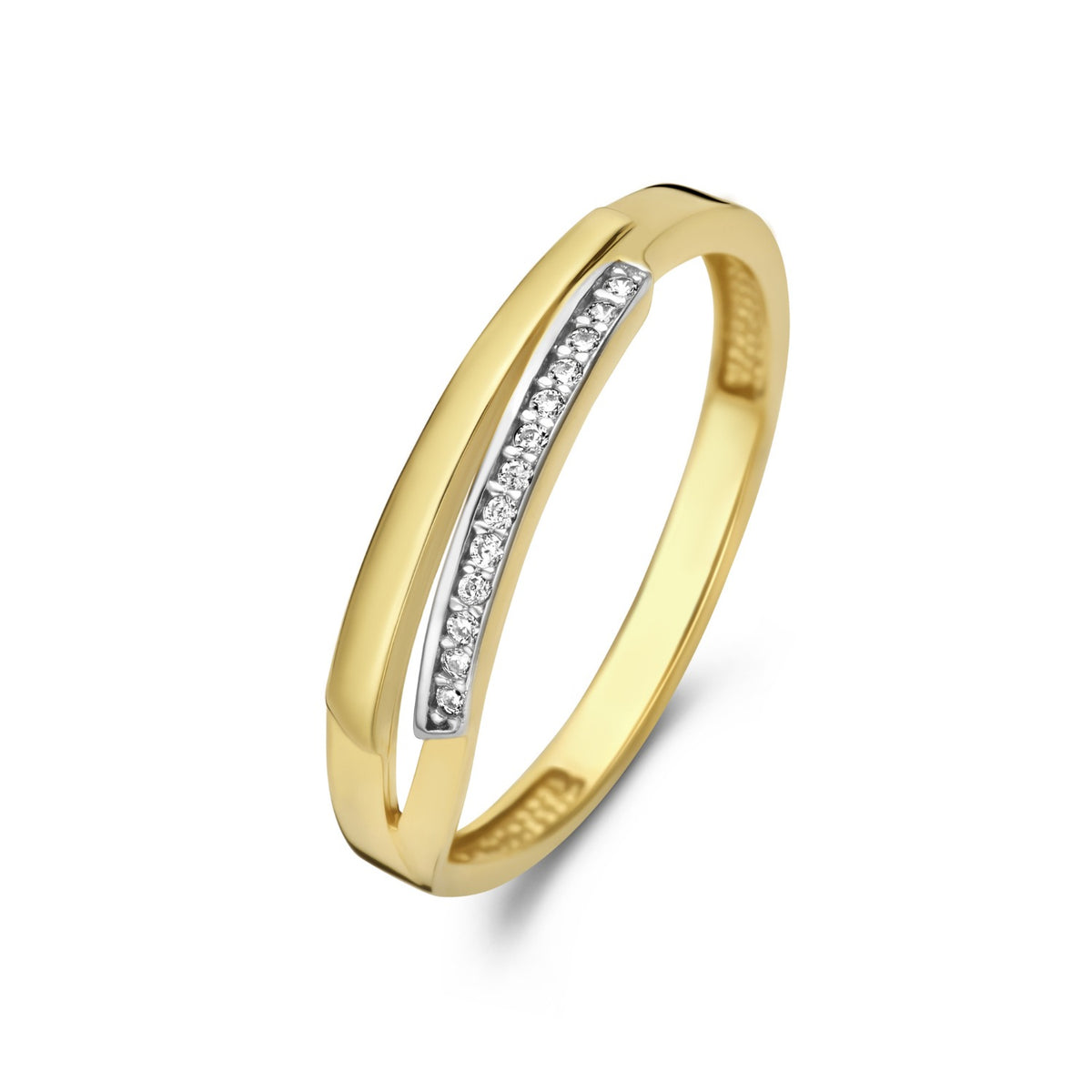 Beloro Jewels Monte Napoleone Stella 9 carat gold Ring BO330019-60